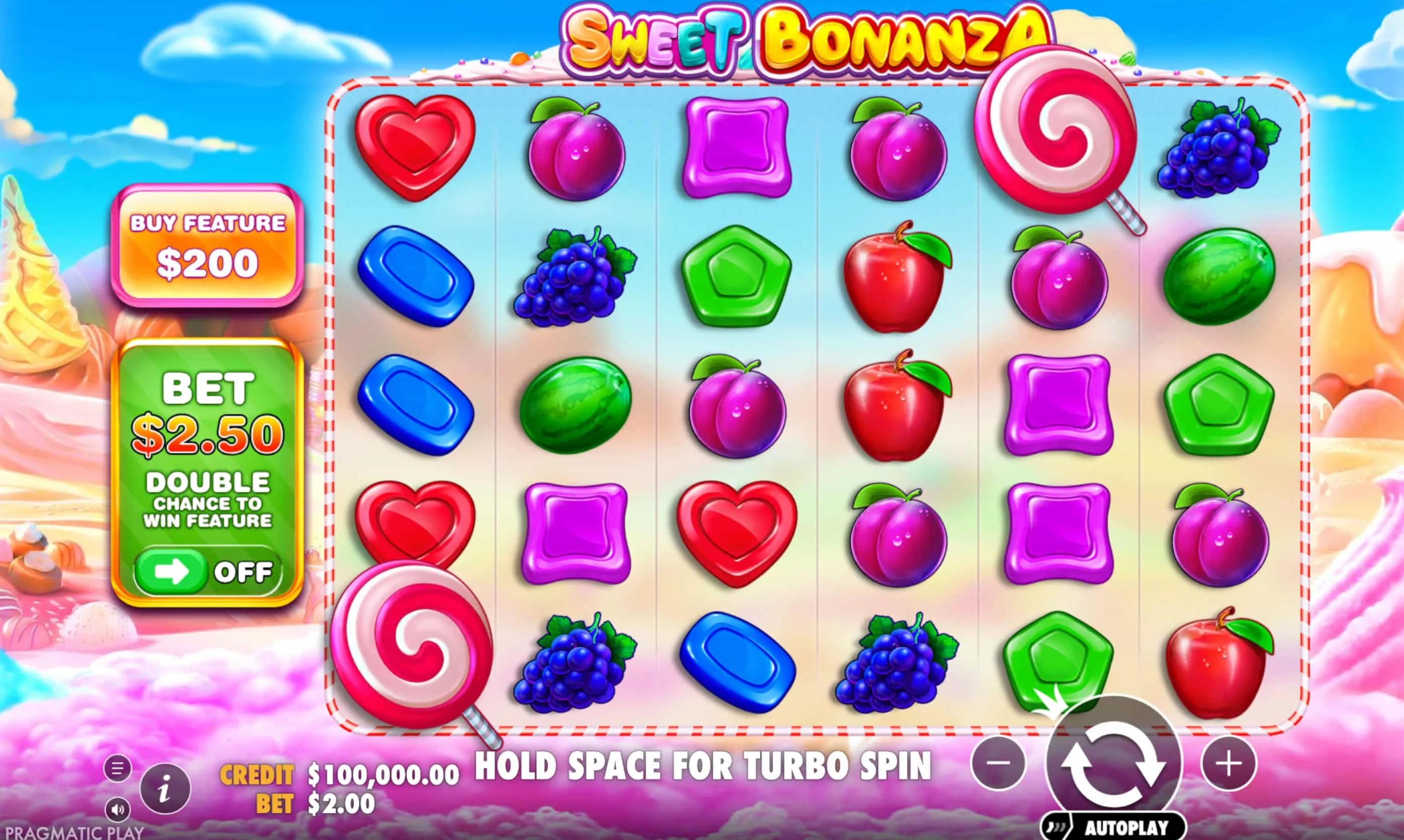 Sweet Bonanza Demoversion von Pragmatic Play